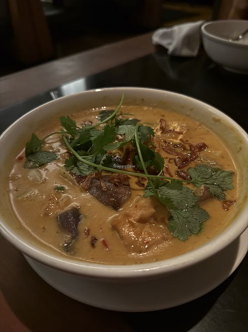 Vegan curry!  at Wild Ginger in Seattle