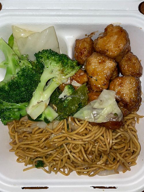 Beyond Orange Chickenn  at Panda Express - SE Washington St in Portland