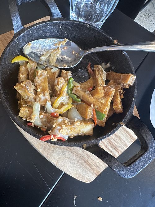 Crispy tofu   at Busog in Footscray