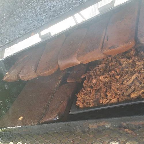 All proteins are slow smoked over hickory for hours to get an amazing taste. at BBQ Revolution in Austin