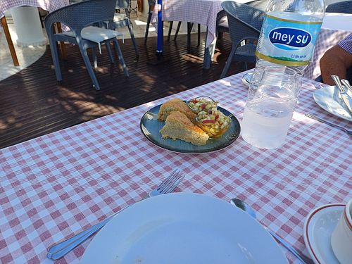 Vegan afternoon tea at Meryem's Hotel in Kyrenia