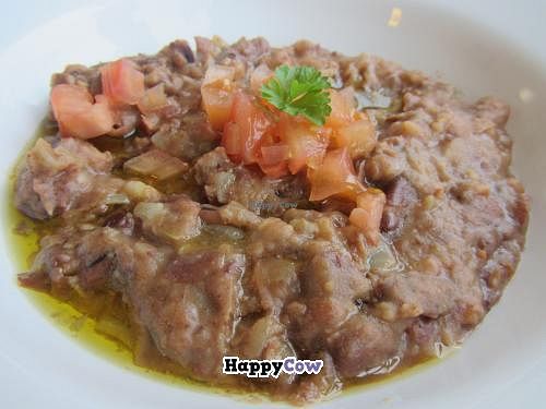 Foul (mashed fava beans with onions, fresh tomatoes and olive oil)  at Almaz in Saarbrucken