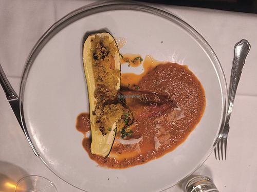 Gefüllte Paprika und Zucchini at Hofkuchel in Semriach