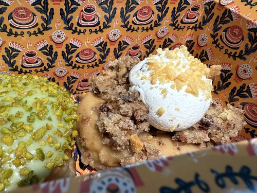 banana  at Brammibals Donuts - Europlatz in Berlin