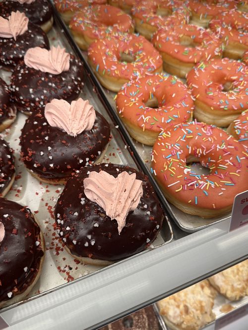 doughnuts  at Brammibals Donuts - Europlatz in Berlin