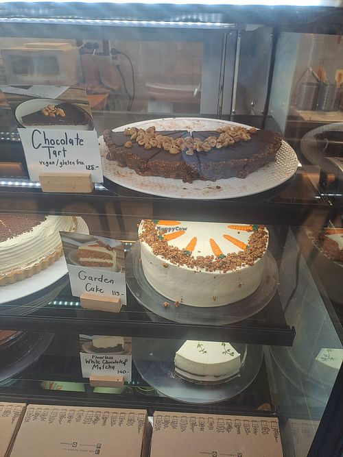 Vegan cake at From Scratch Bakeshop & Café in Khon Kaen