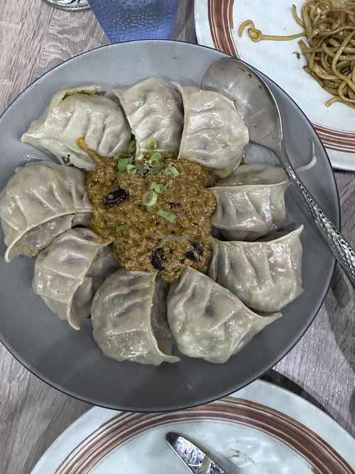 Vegetable Momo’s   at Street Momo  in Oshawa