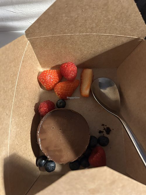 Chocolate vegan dessert  at Harry's in Limerick