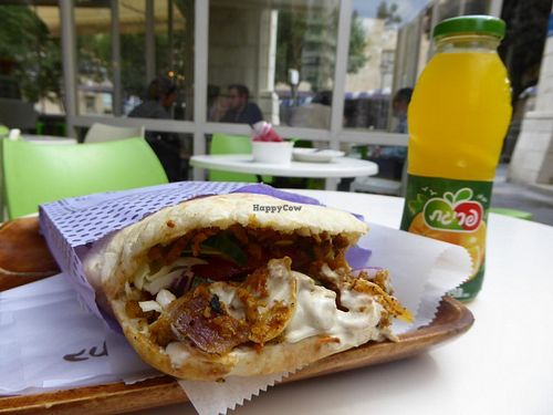 Vegan Shawarma at Vegan Shawarma in Jerusalem
