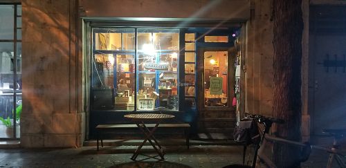 Outside at Hamarakia in Jerusalem