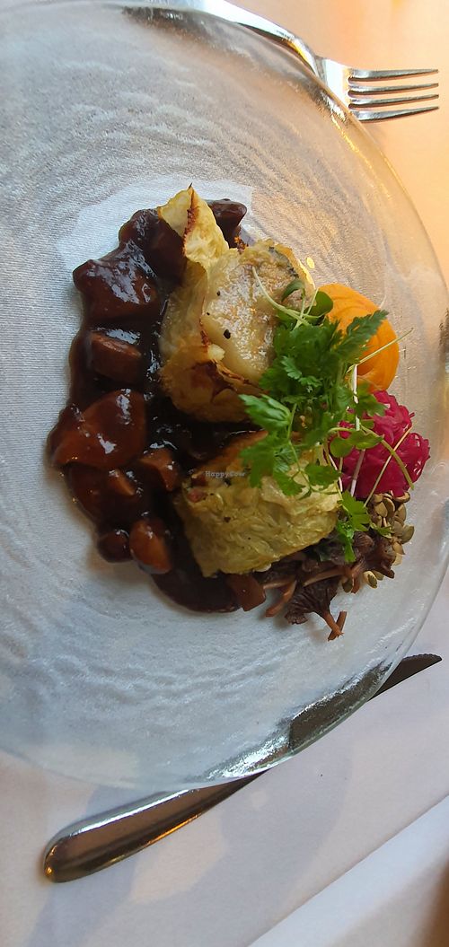 Cabbage dolmar at Kappeli in Helsinki