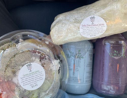 Organic, vegan, GF, and delicious!  at Live Life Juice Co in Oroville