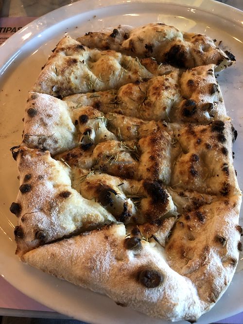 Focaccia  at Pizza Beppe in Amsterdam