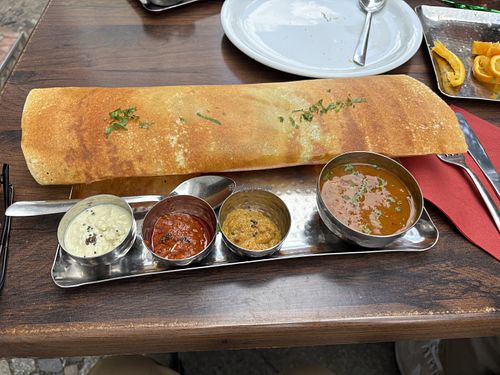 Masala dosa  at Swadishta in Berlin