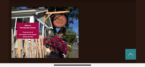   at Mike's Cafe and Wine Bar in San Juan Island