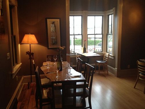 Dining room at Mike's Cafe & Wine Bar at Mike's Cafe and Wine Bar in San Juan Island