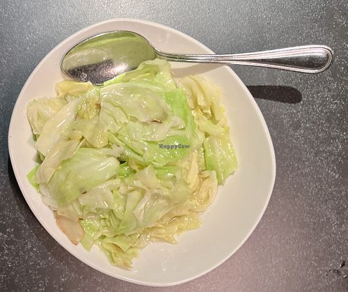 Taiwanese cabbage w/ garlic   at Din Tai Fung in New York City