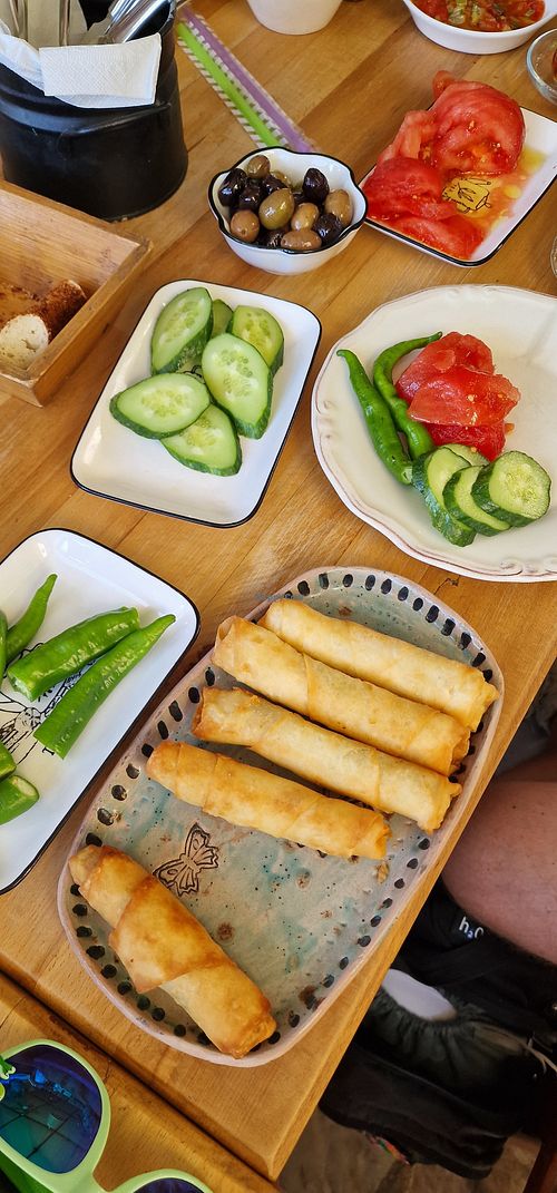 Vegan breakfast at Cafe Inn in Mugla