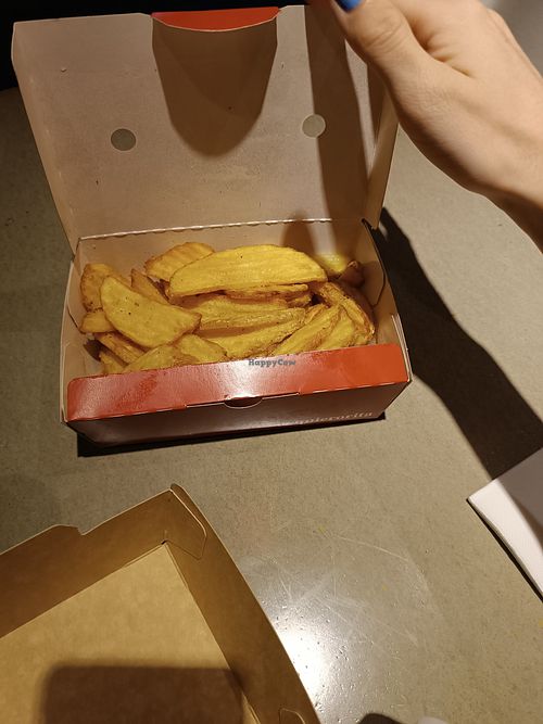 Rita's fries at Rita Burger in Lleida