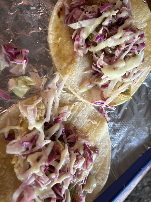Fried avocado   at Totally Taco in Roatan