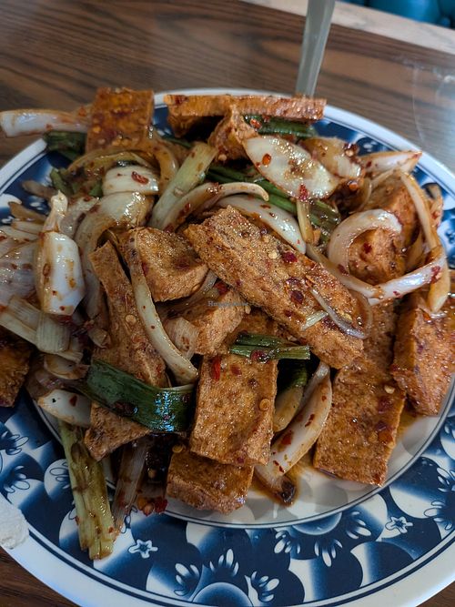 Mongolian Tofu at Long Dragon in Farmington
