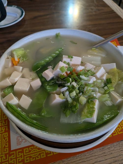 Vegetable Tofu Soup at Long Dragon in Farmington