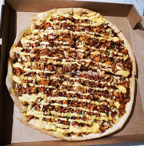 Vegan BBQ Jackfruit 🍕 at Rockingham Gourmet Pizza in Rockingham