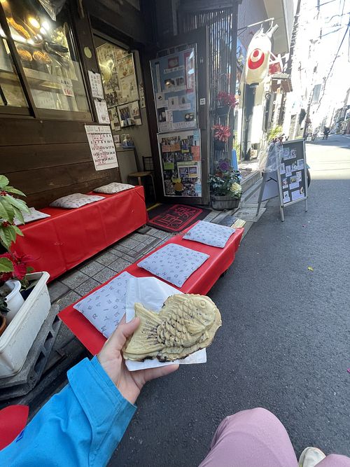   at Taiyaki Sharaku in Tokyo
