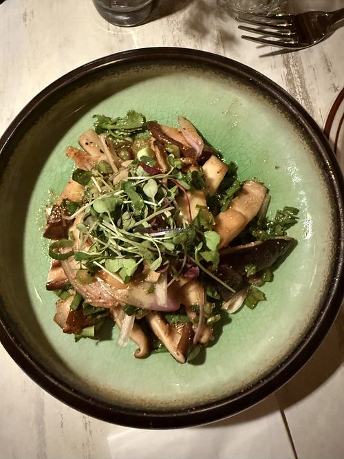 Mushroom salad   at Suwun Thai Home Cooking in Albany