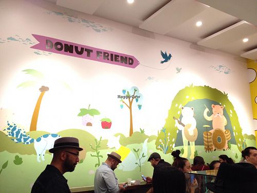 inside at Donut Friend - Highland Park in Los Angeles