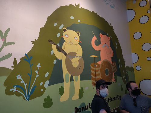 Art at Donut Friend - Highland Park in Los Angeles