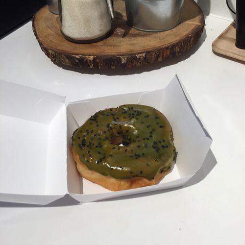 matcha at Donut Friend - Highland Park in Los Angeles