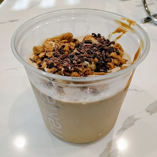 Peanut butter protein bowl 💪🥜🍌🍫 at Nekter Juice Bar - Chandler Fashion Center in Chandler