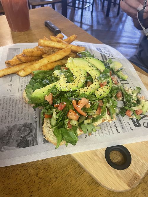 Veggie sandwich- comes with side option   at RegalBurg Deli in Walsenburg