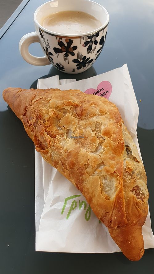 Spinach pie at Gregory's - Spirou Trikoupi in Athens
