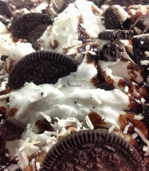 Vegan coconut Oreo swirl
 at Gelato Blue in Newtown