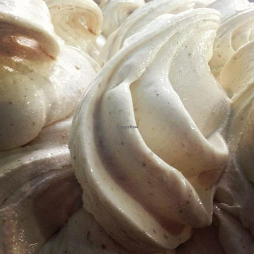 Caramelised fig and cinnamon vegan sorbet at Gelato Blue in Newtown