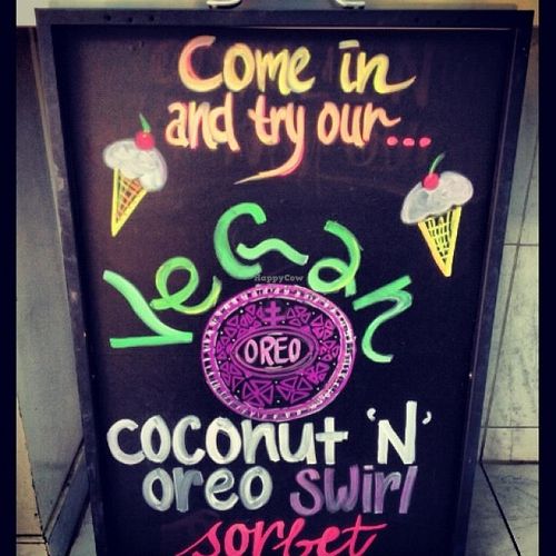 Self explanatory ! at Gelato Blue in Newtown