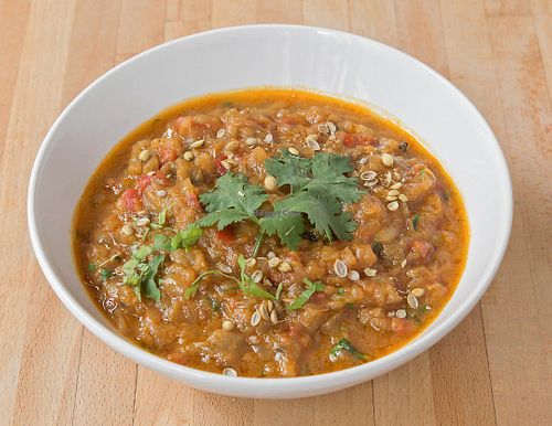 Vegetables vegan at Spice Lounge in Saint-etienne