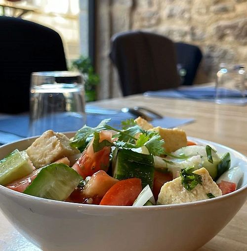 Vegan salade at Spice Lounge in Saint-etienne