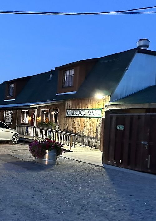 Great spot  at The Cabbage Shed  in Elberta