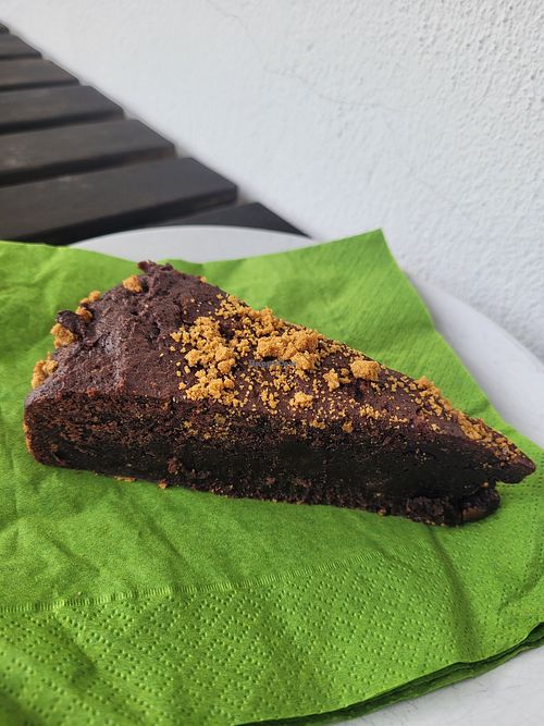 Sticky Chocolate Cake (take away) at L&A Café   in Witten