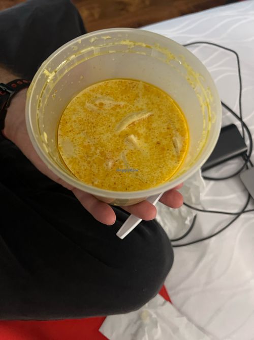 Yellow curry   at Noi's Thai Kitchen  in St Helens