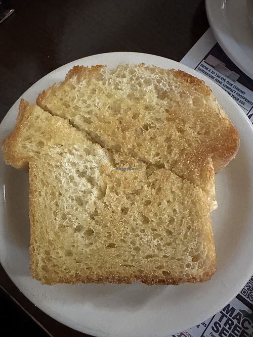 Vegan garlic bread.   at Old Hamlin Restaurant in Ludington