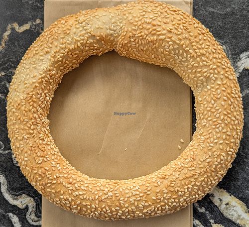 Koulouria (bagel) at Piccadilly Snack Bar  in Crete