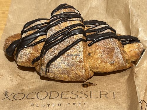 VG chocolate croissant   at Xocodessert & Solgastrobar in Girona