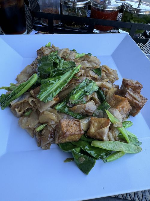 Pad see ew.   at Thai Chaiyo in Tustin