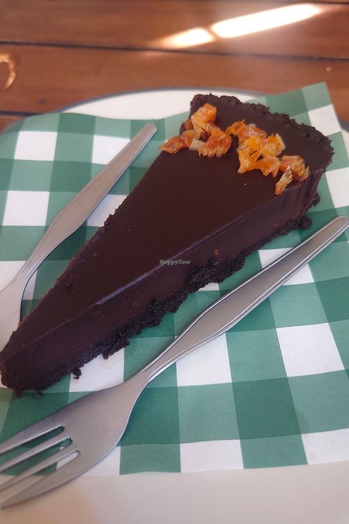 Tasty Tarte 🍊🍫😋 at Scubanh Mi in Koh Phangan