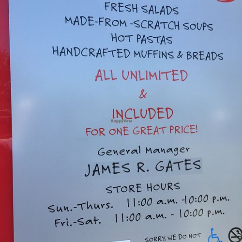 hours  at Sweet Tomatoes in Orlando