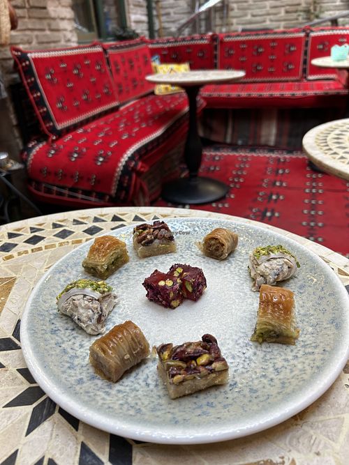   at Sadrazam Turkish Delight & Cafè in Istanbul